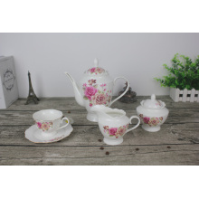 Haonai popular products,flower decal ceramic mug